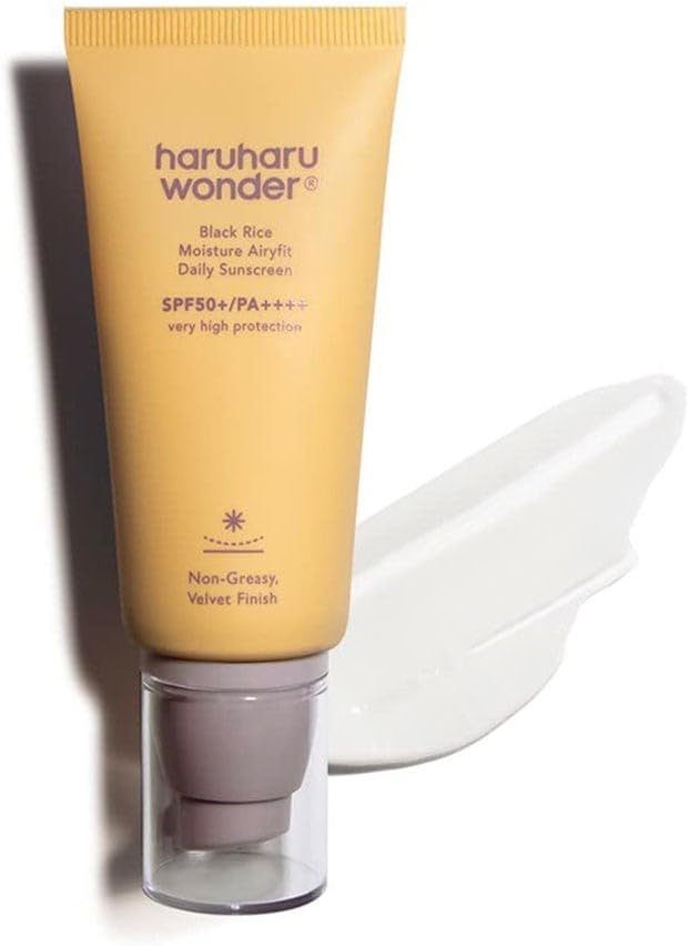 Haruharu Wonder Black Rice Moisture Airyfit Daily Sunscreen SPF50+