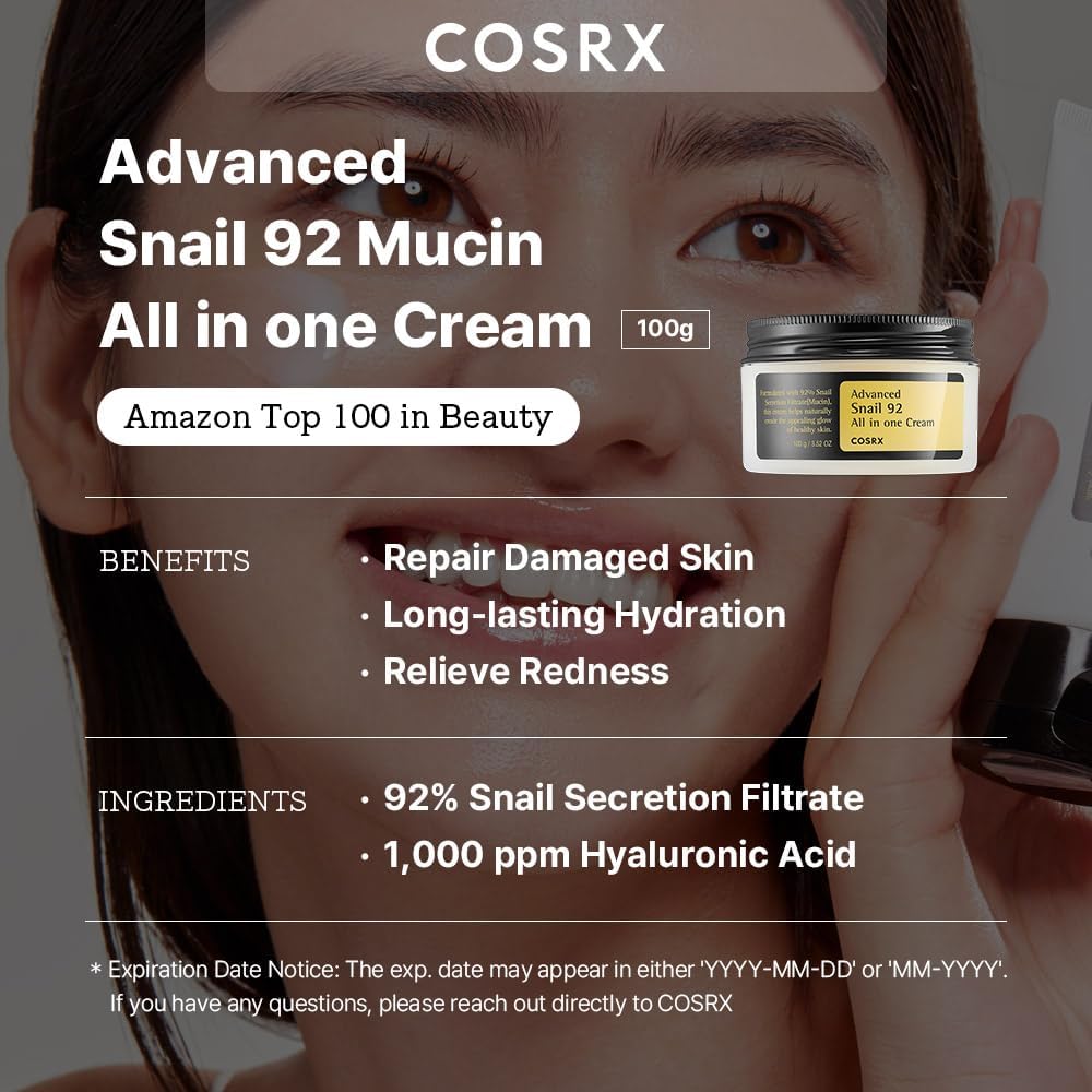 COSRX Advanced Snail 92 All in one Cream (100ml)